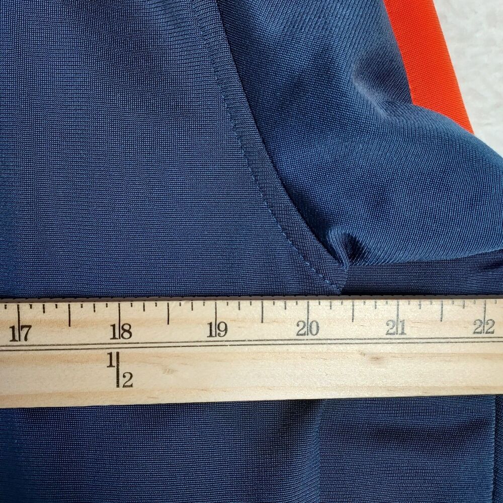 Nike Illinois Fighting Illini Track Jacket Mens M Blue Orange Full Zip - Picture 10 of 11